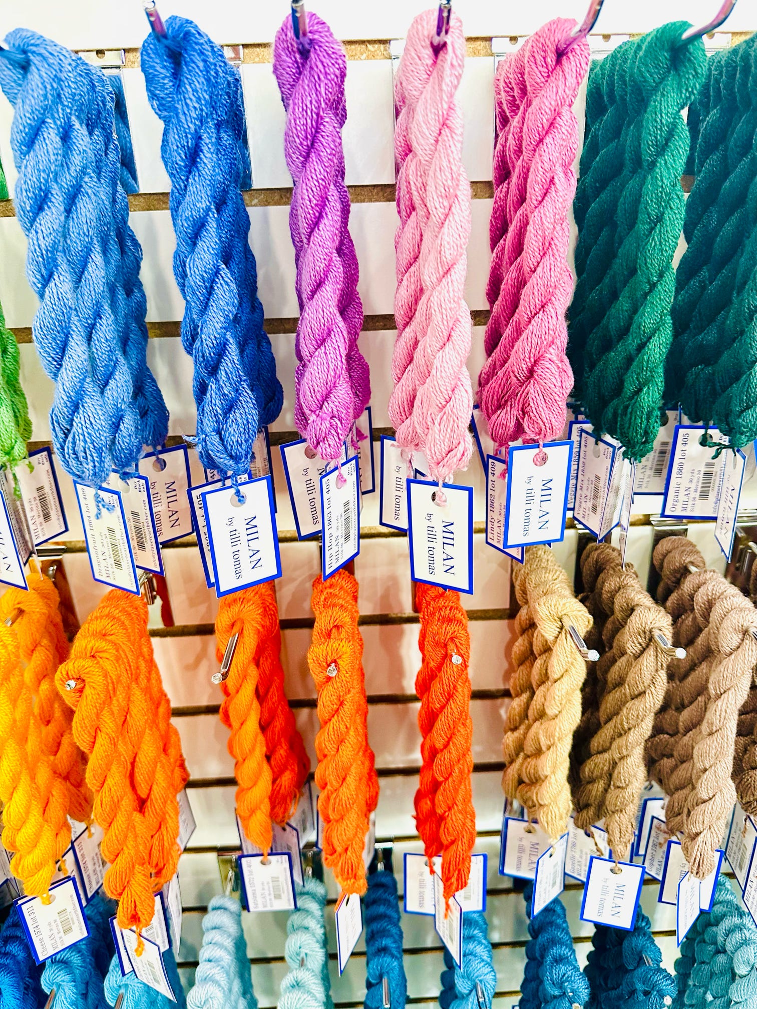Silk/Wool Blend Threads