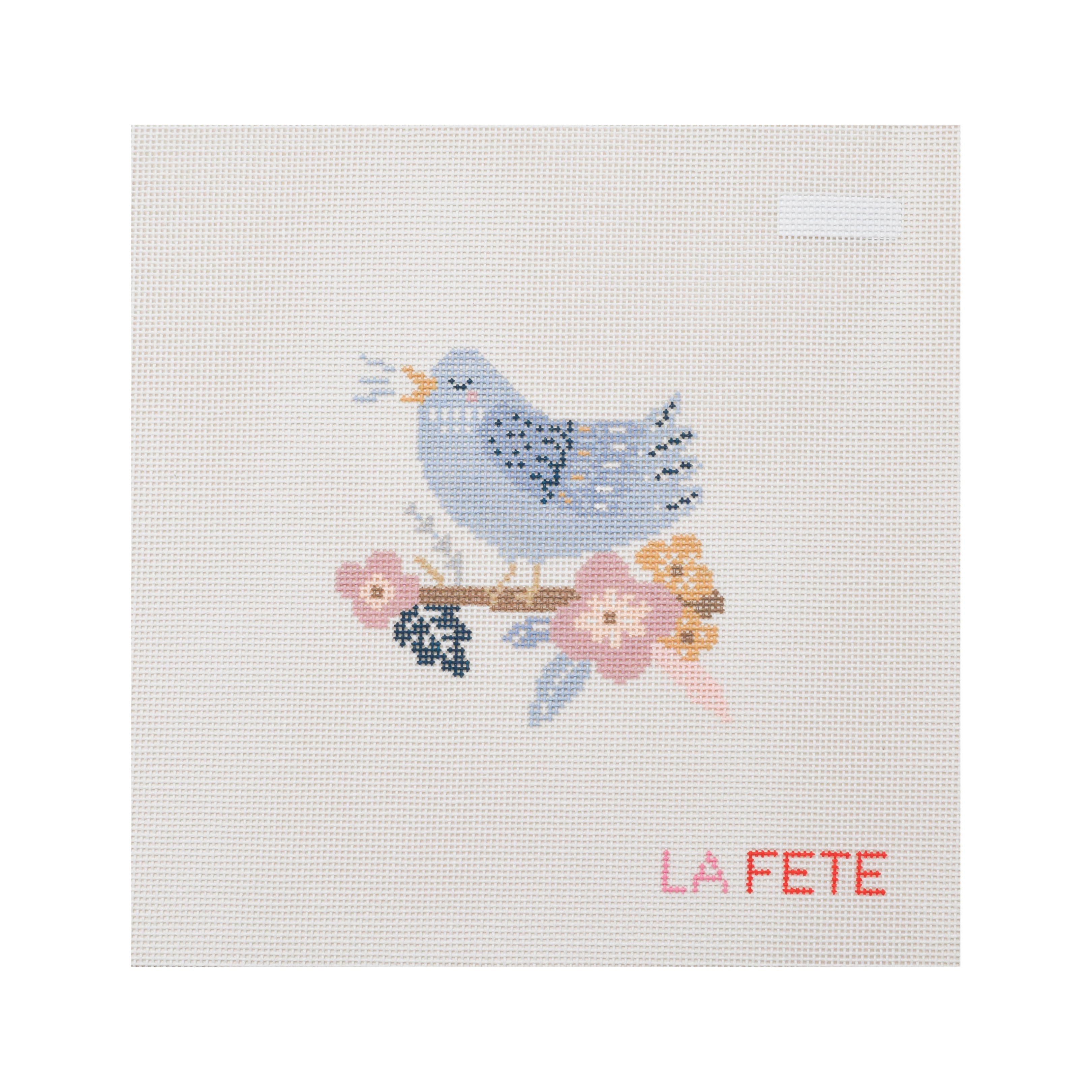12 Days Of Christmas - Four Calling Birds Hand Painted Needlepoint Canvas