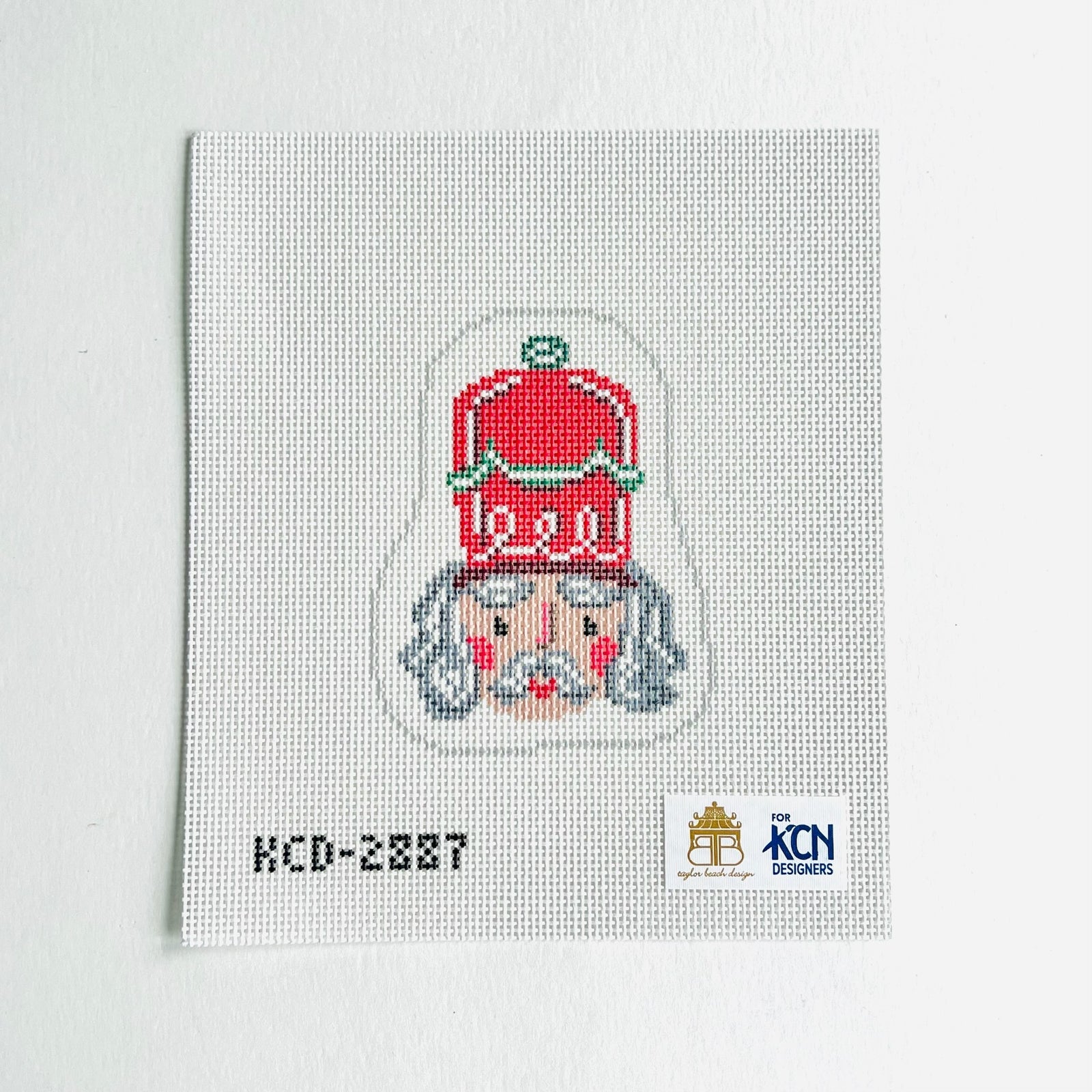 Red Nutcracker Face Canvas