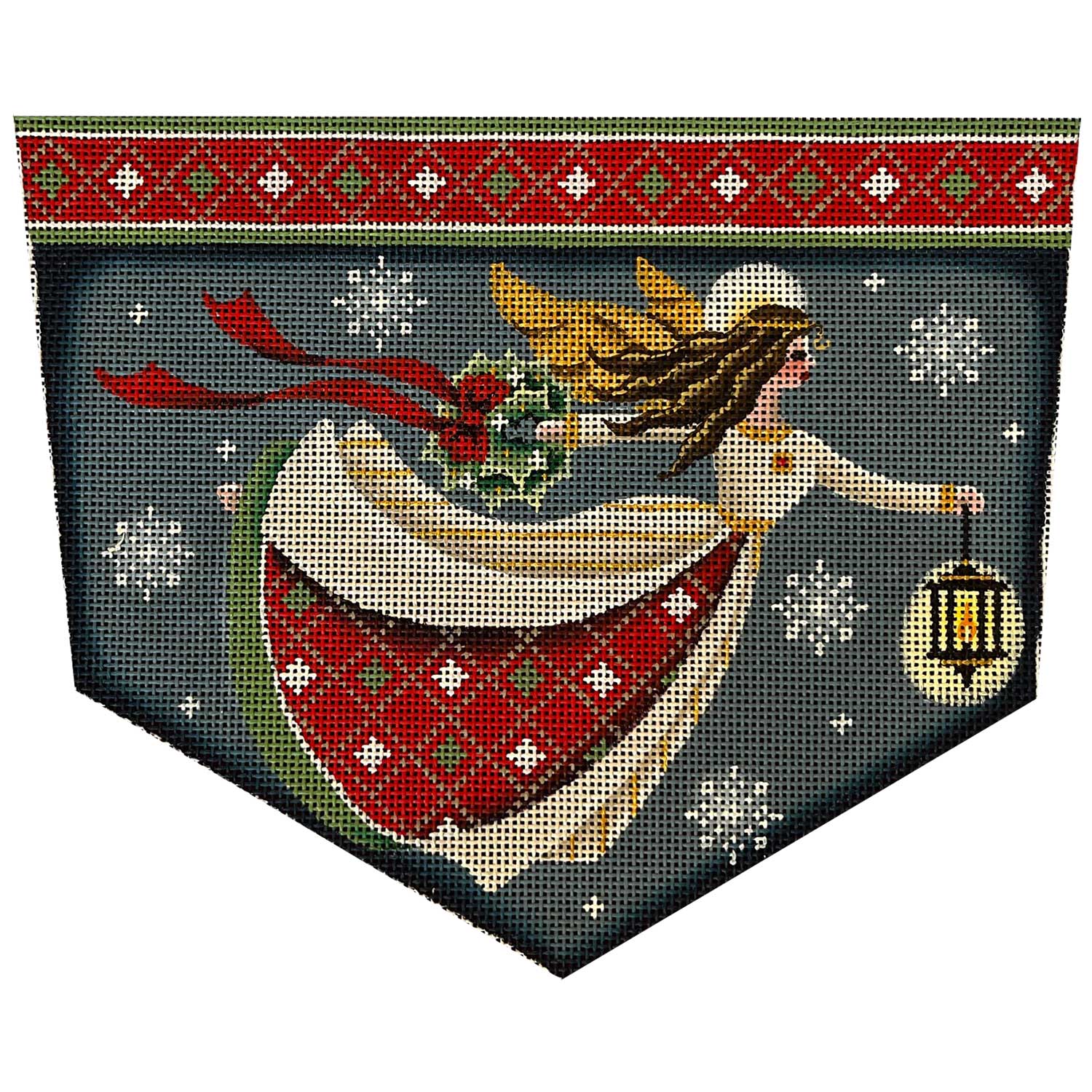 Christmas Angel Cuff Canvas