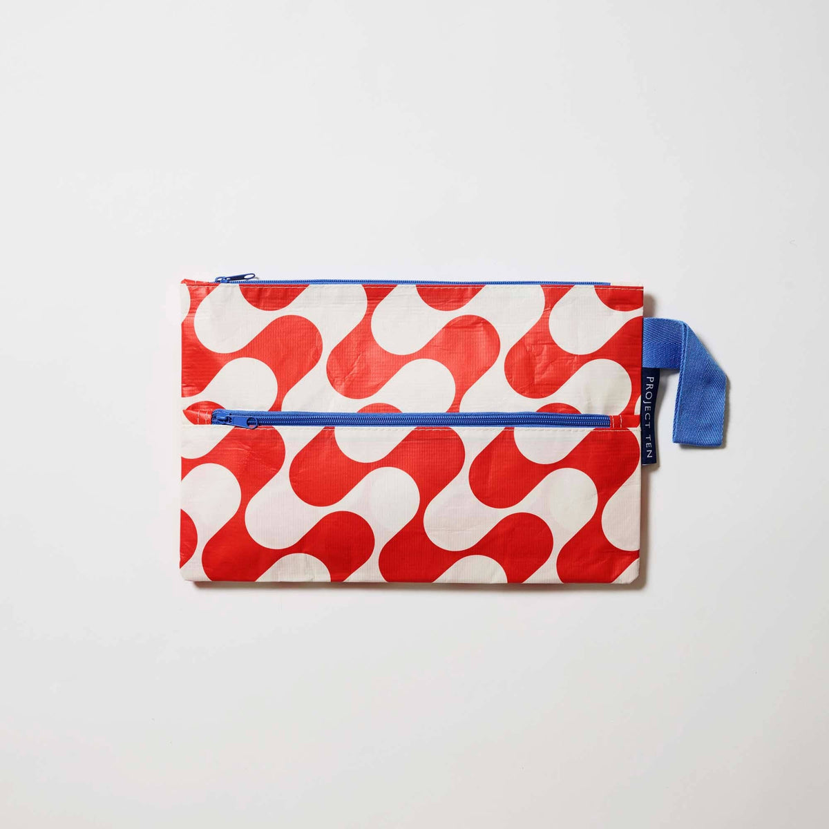Pencil Case – Red Ripple