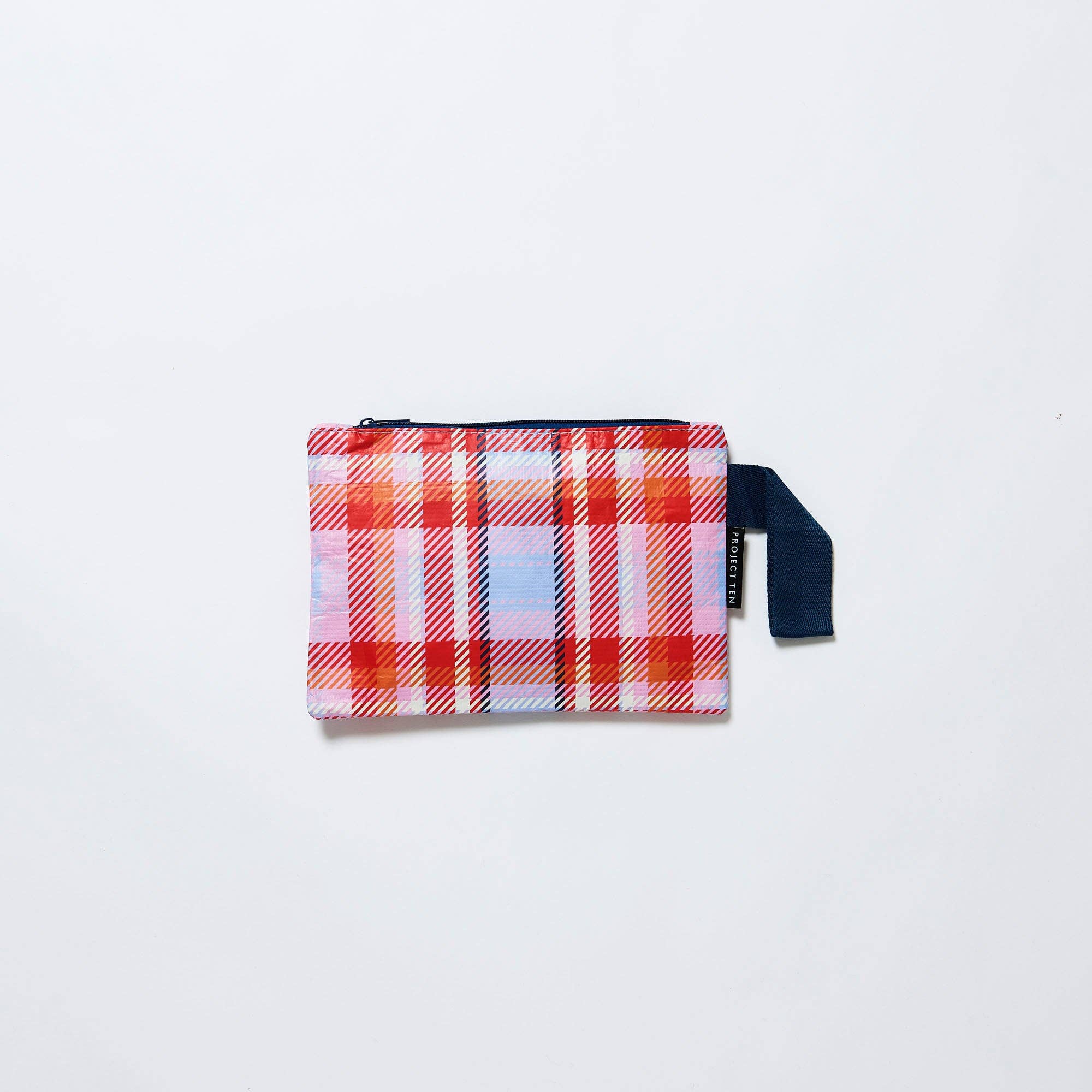 Tartan Mini Zip Pouch