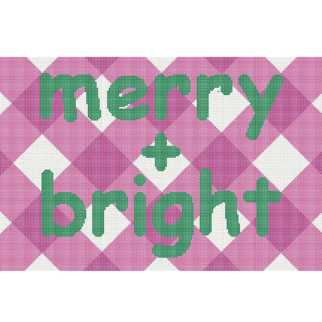 Merry & Bright - Magenta - K209 Canvas
