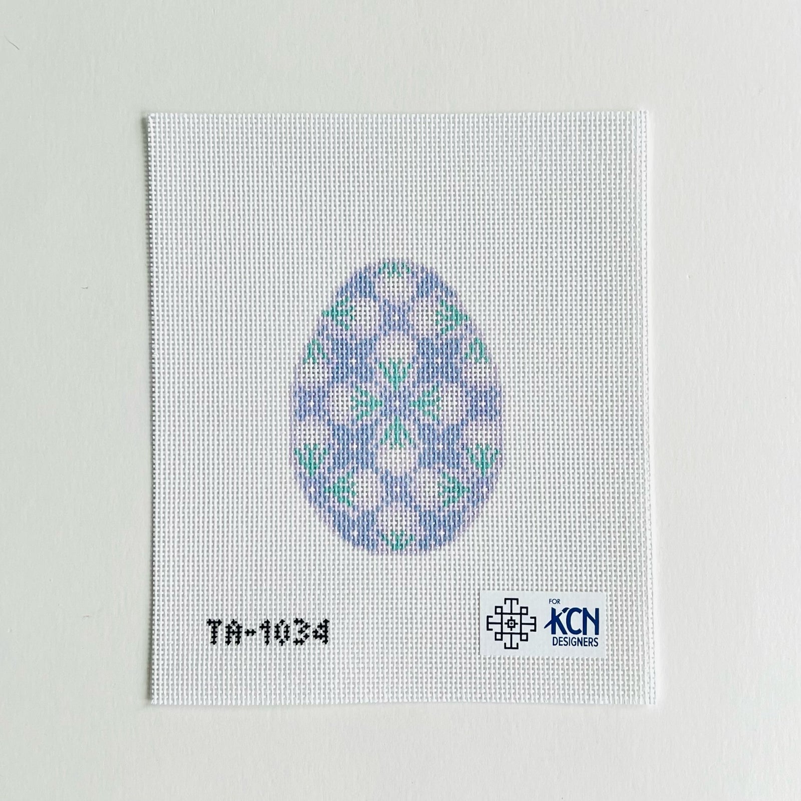 Millefleur Lilac Egg Canvas