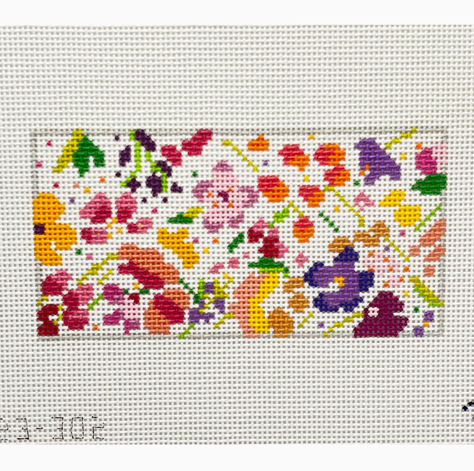 Peppy Floral 3 x 6" rectangle Canvas