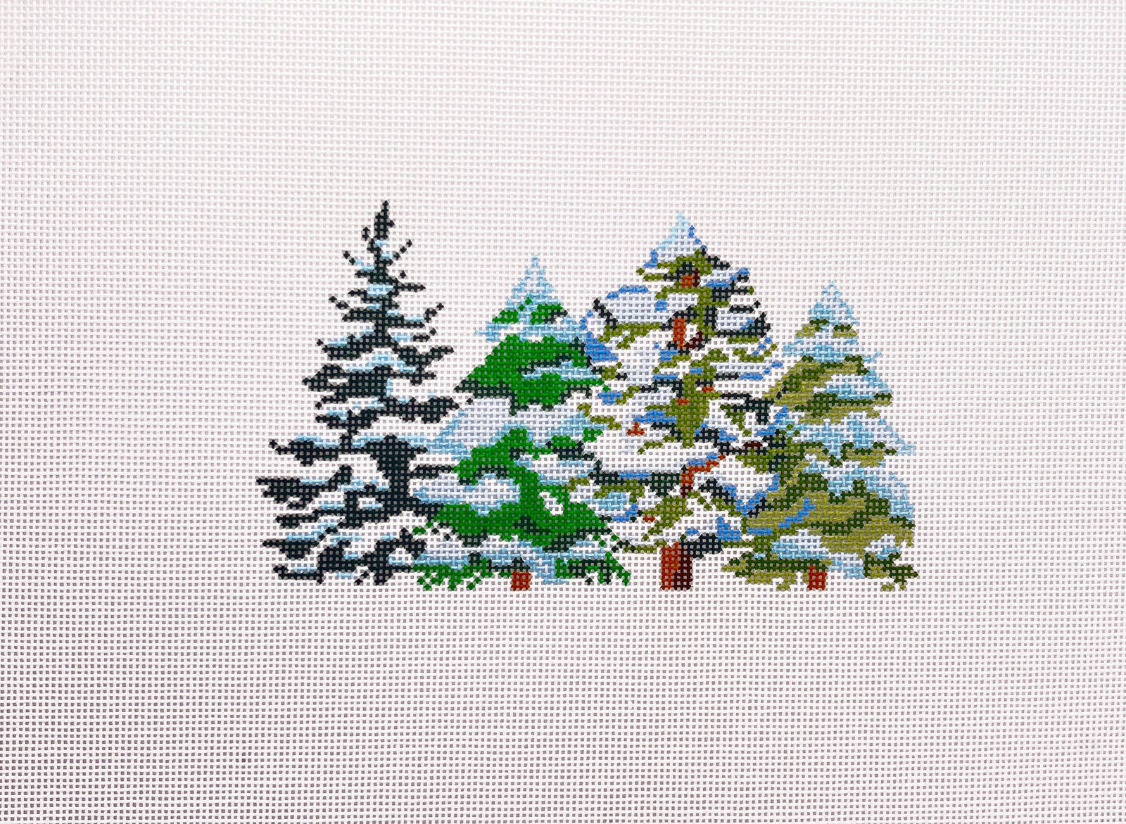 Snowy Trees attachment Canvas