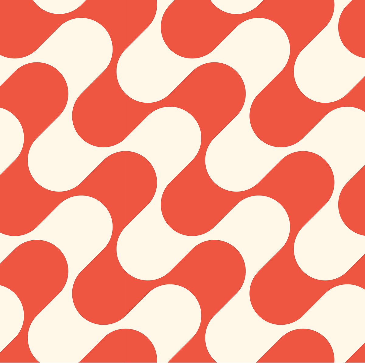 Tiny Zip Pouch – Red Ripple