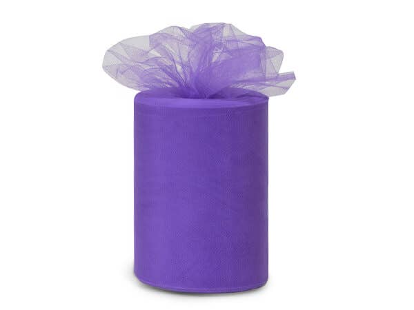 Premium Color Packaging Tulle: Light Blue / 1 Pack / 6"x25 yards