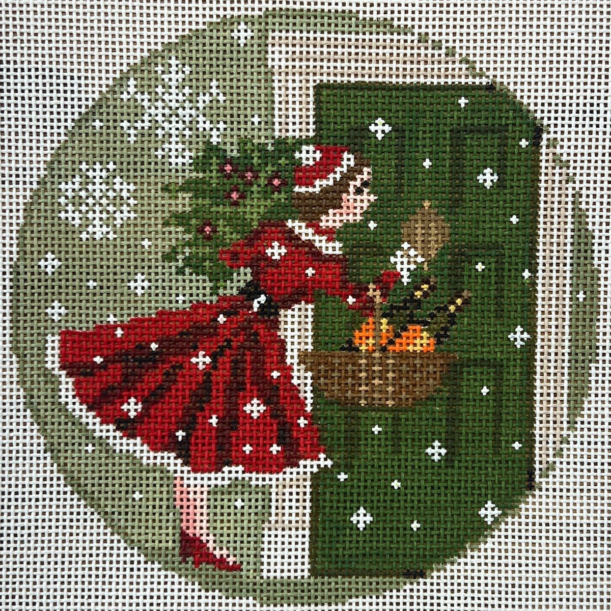 Betty Loves Bubbles #6 (Basket of Bubbly) Canvas and Stitch Guide