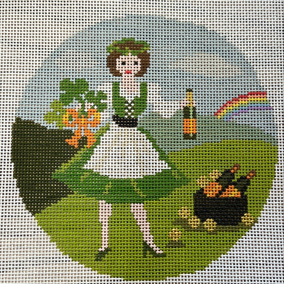 Betty Loves St. Patrick's Day Canvas and Stitch Guide