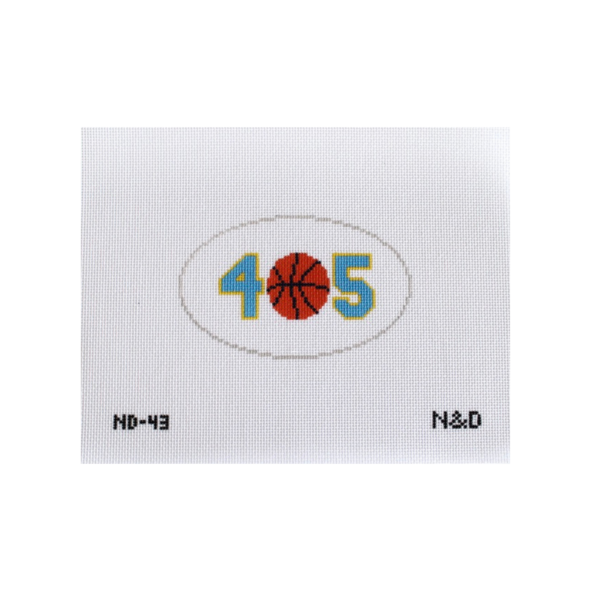 405 OKC Basketball Canvas