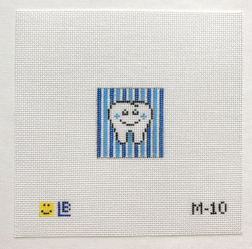 Mini Tooth (Blue) Canvas