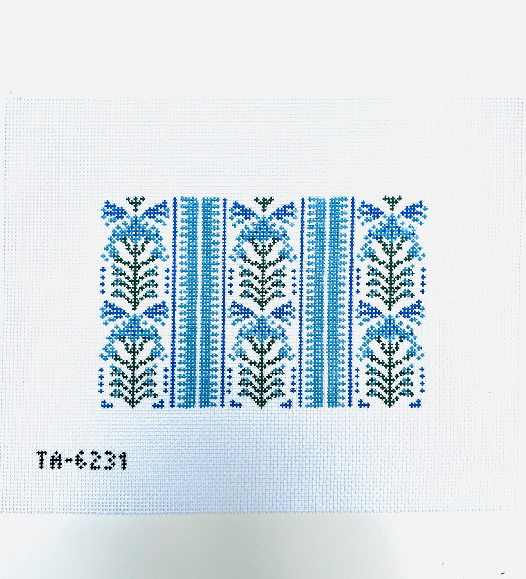 Blue Camas Acrylic Purse Insert Canvas