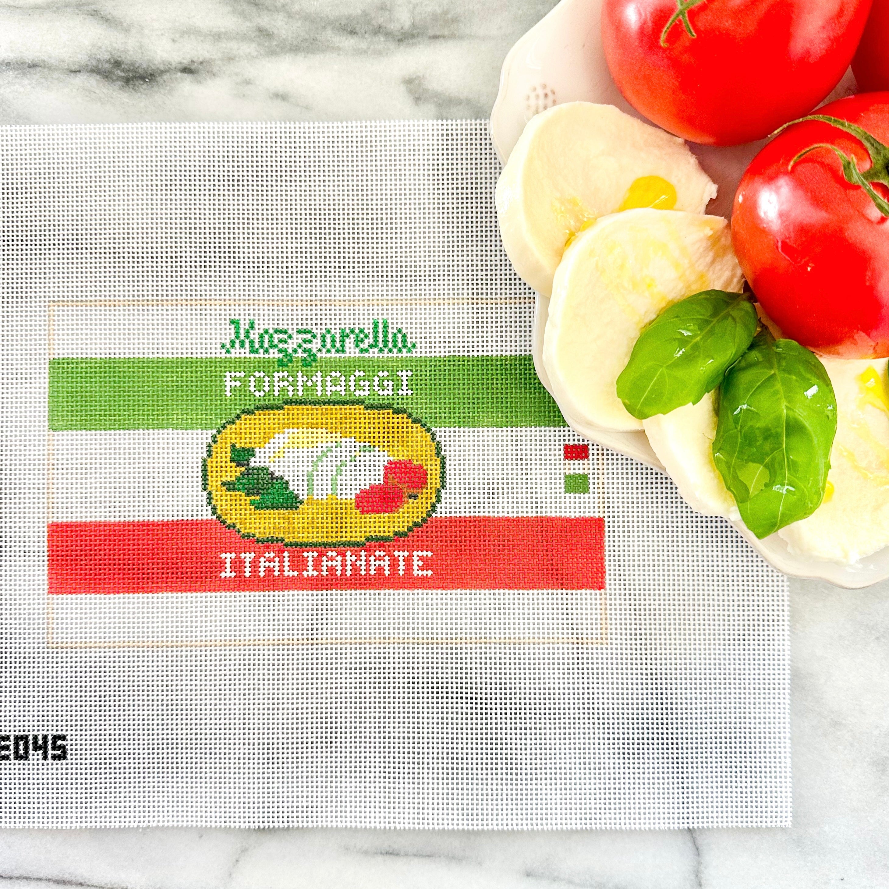 3D Mozzarella Canvas