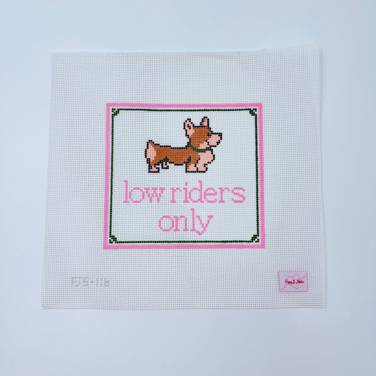 Low Riders Only, Corgi Canvas