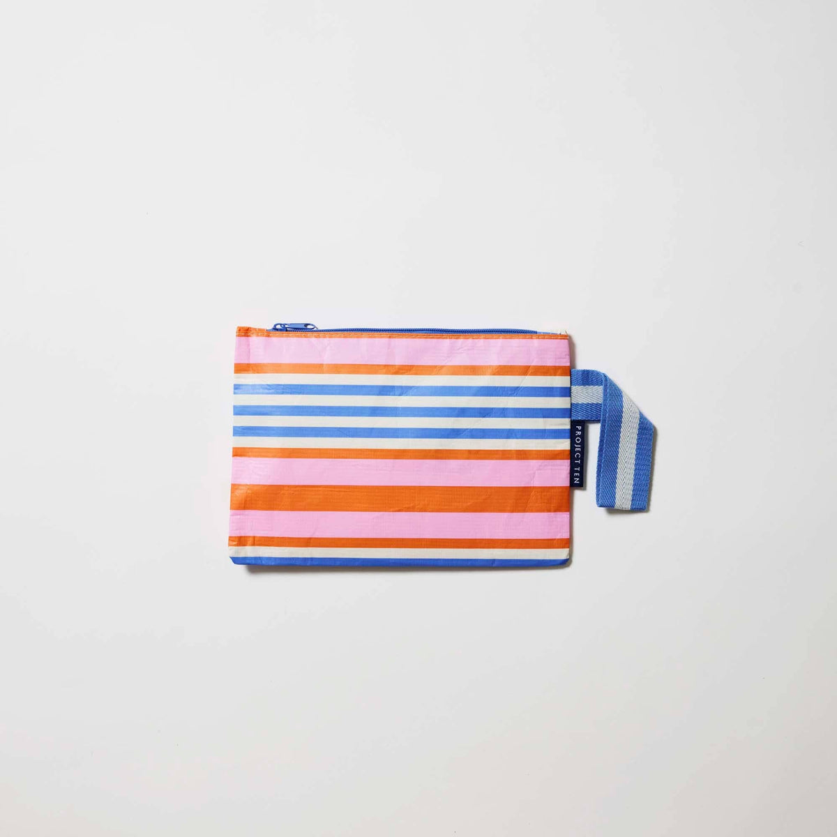 Mini Zip Pouch – Capri Stripe