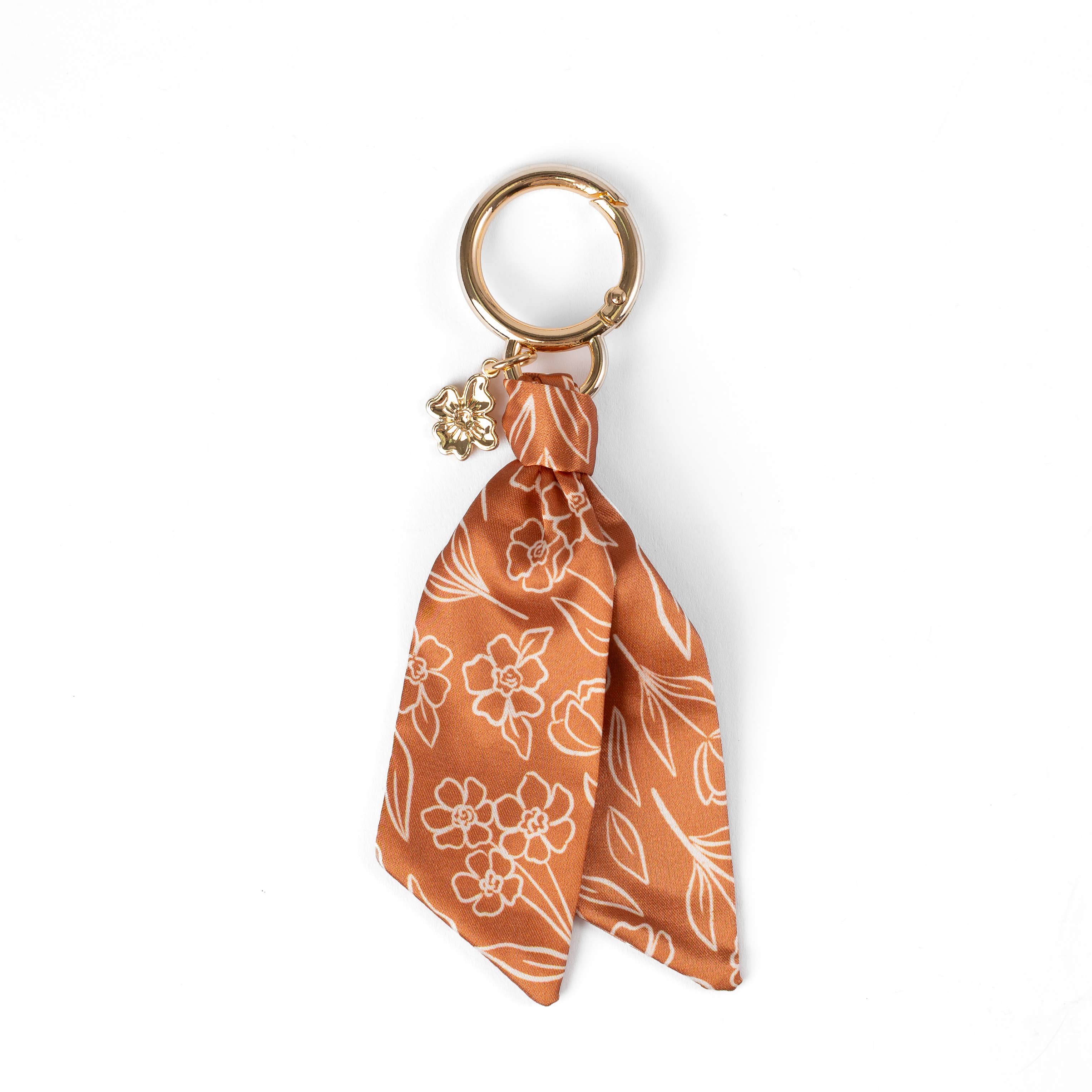 Floral Satin Keychain: Summer Meadows