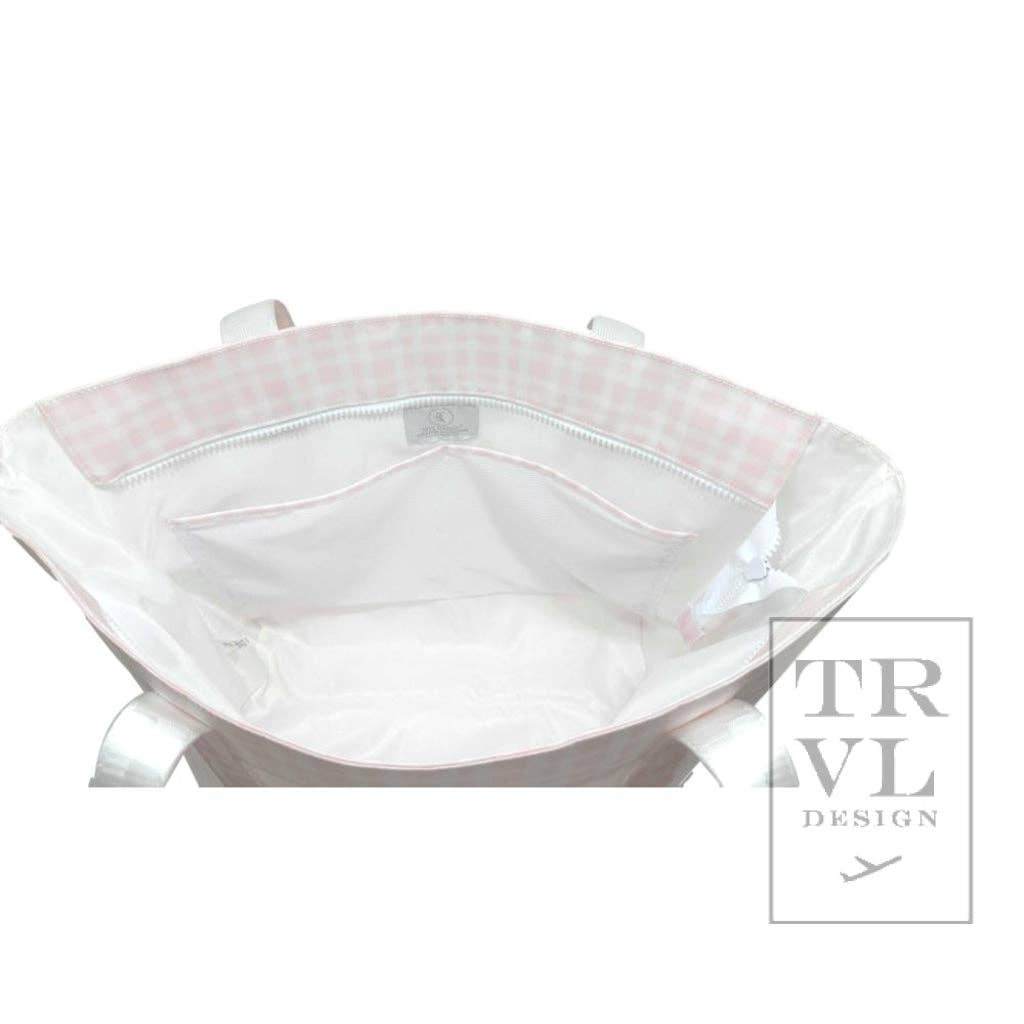 Jumbo Tote - X-large Tote Pimlico Plaid Pink *New!: Pimlico Plaid Pink