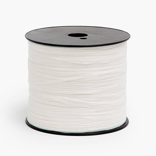 Matte Raffia Ribbon: Emerald Matte / 1 Pack / 100 yards