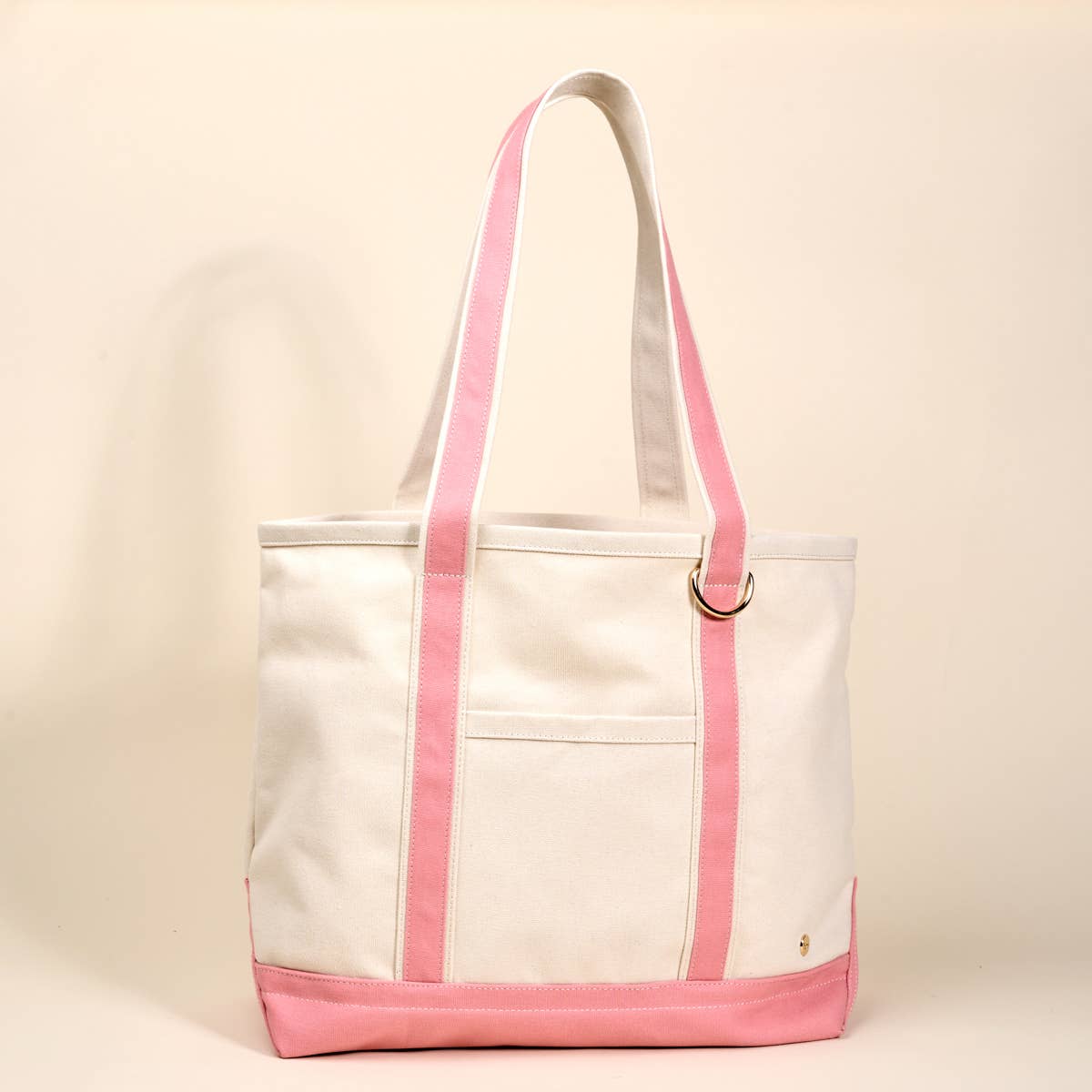 The Signature Canvas Tote Bag–Blush