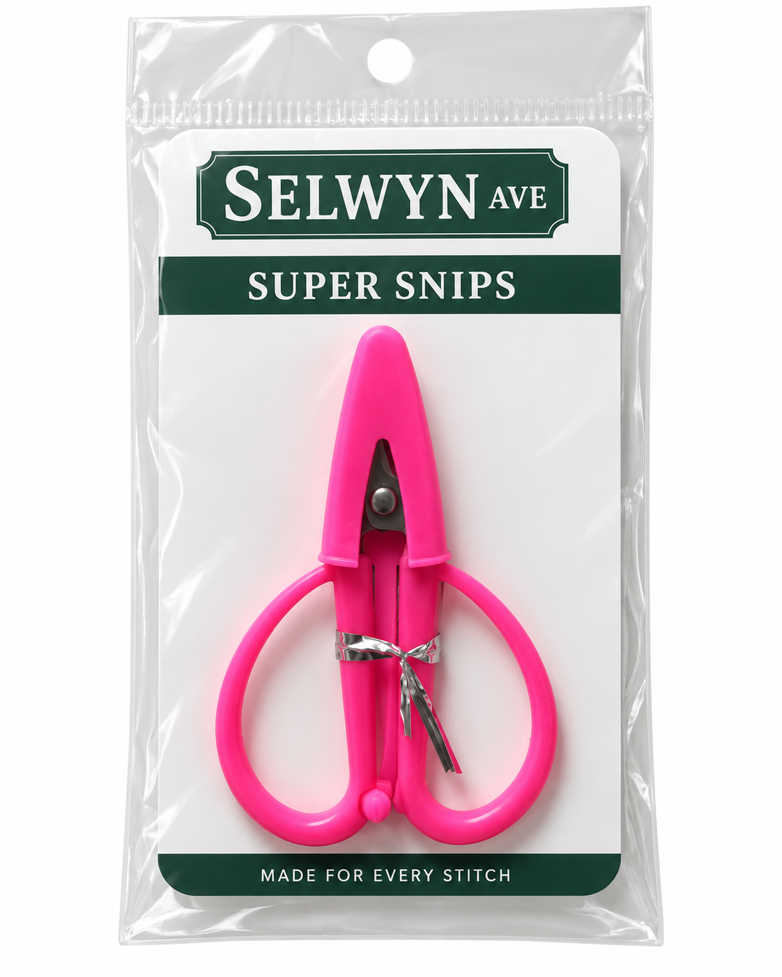 Super Snip Mini Thread Scissors with Silicone Sleeve: Sage