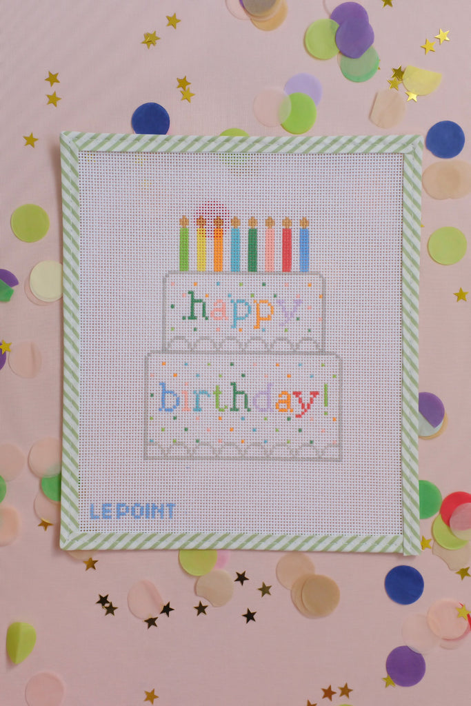 Happy Birthday Canvas