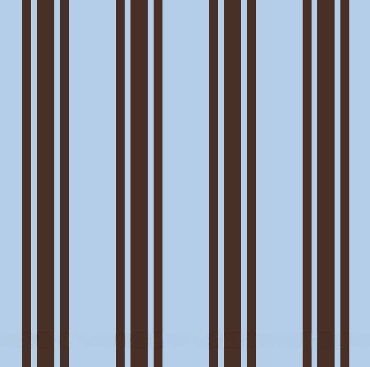 Large Zip Pouch – Oxford Stripe