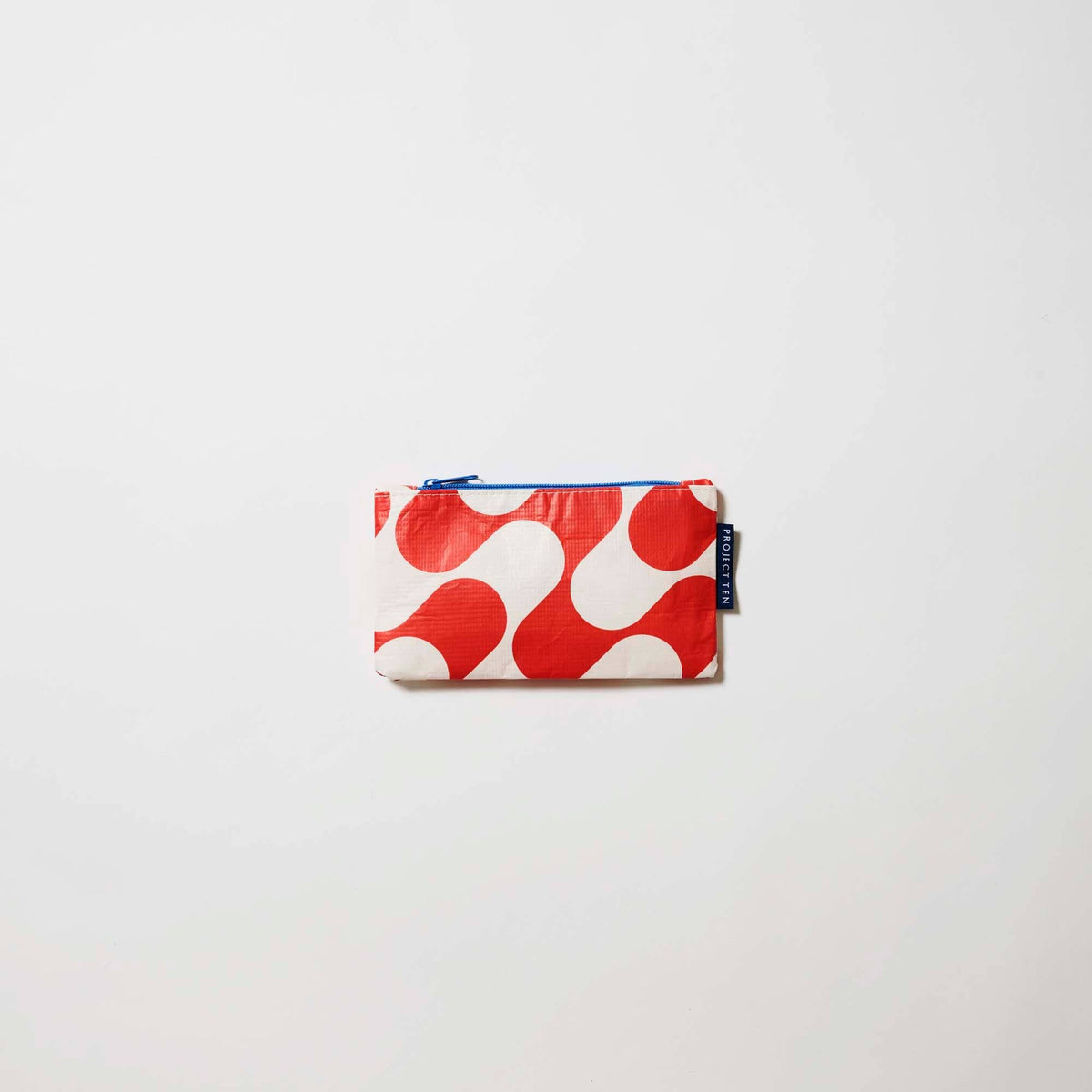 Tiny Zip Pouch – Red Ripple