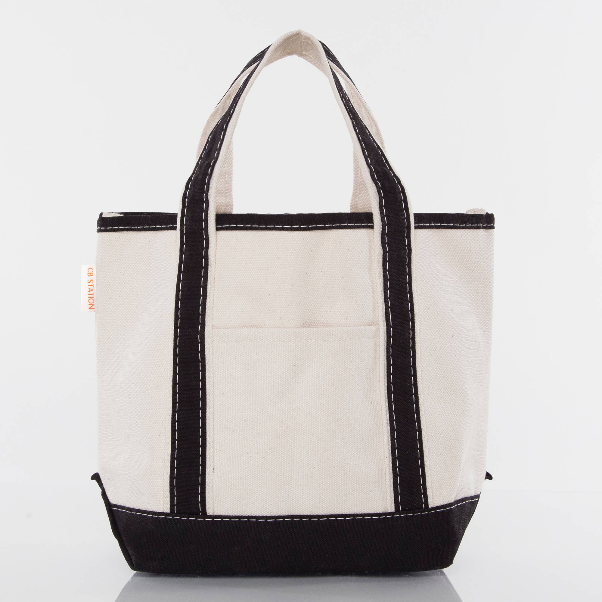 Handy Open Top Tote: Black