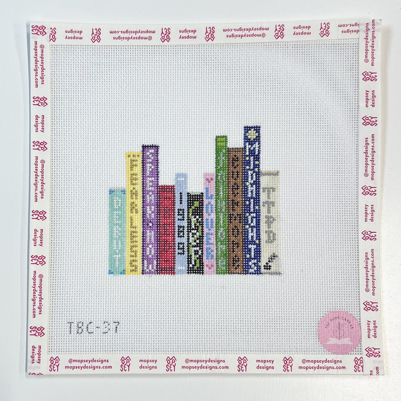 The Book Canvas: Pop Album Stack Canvas