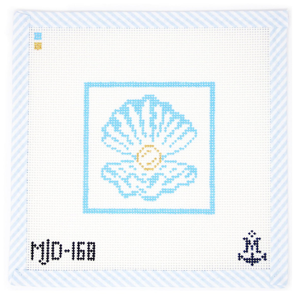 Peek-a-Pearl Shell Canvas