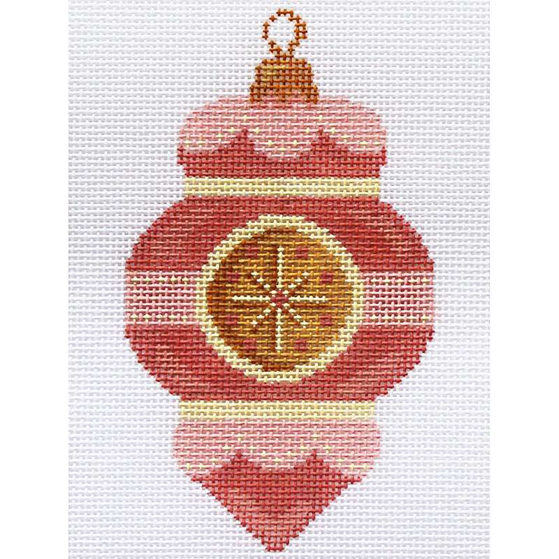 Vintage Ornaments: Rose Canvas