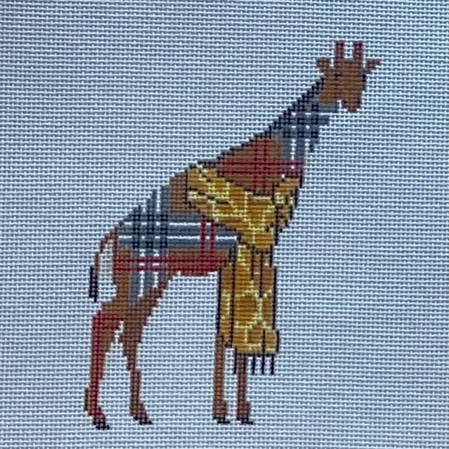 Plaid Giraffe in Spotted