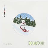Chairlift Bear Canvas