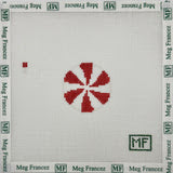 Peppermint Candy Mini Canvas