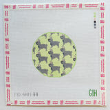 WS - Green Heart Needlepoint: French Bulldog Canvas