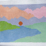 CL-09 Soft Sunset- Peach Sky Canvas