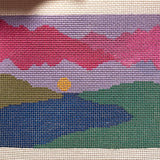 CL-10 Soft Sunset- Fuchsia Sky Canvas