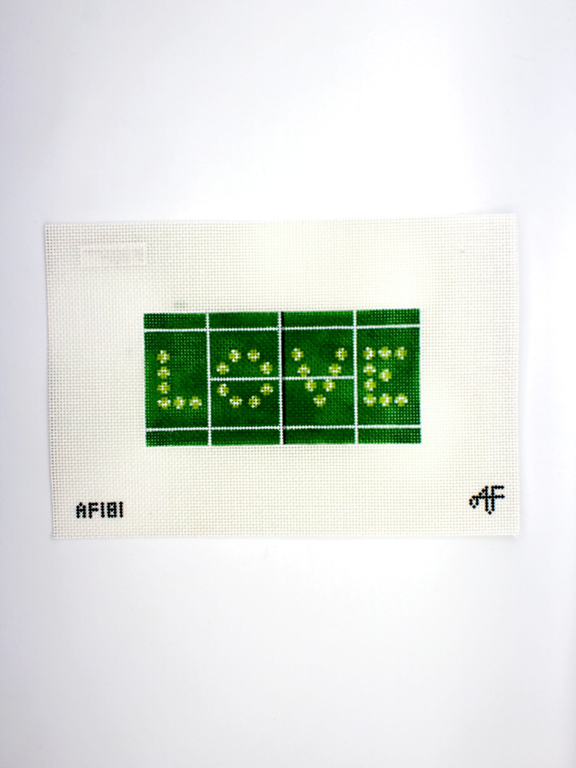 Love - Green Canvas
