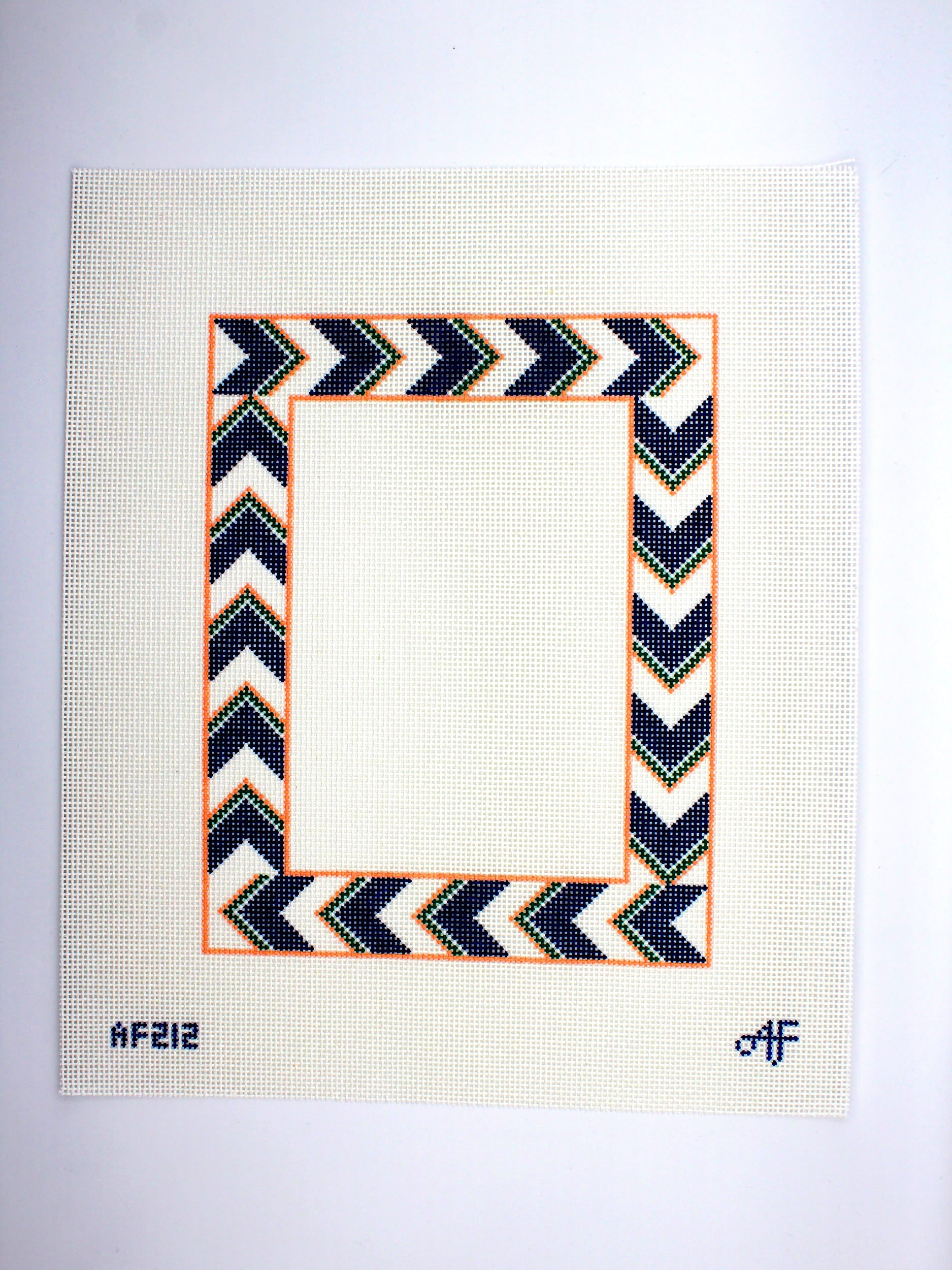 Chevron Frame Canvas