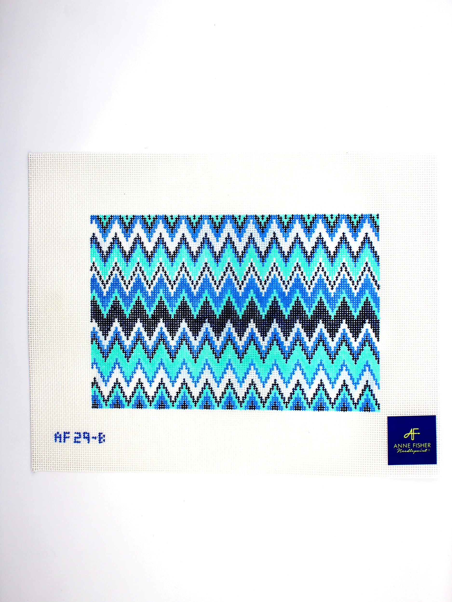 Zig Zag Clutch Canvas