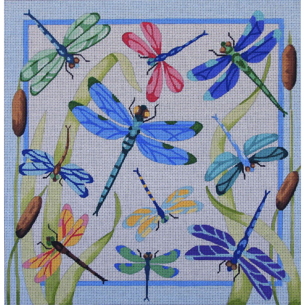 Dragonfly Pillow Canvas