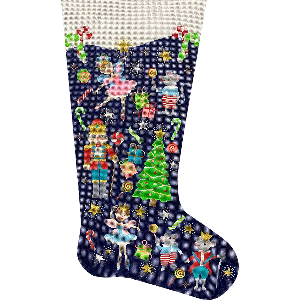 Nutcracker Dream Stocking Canvas