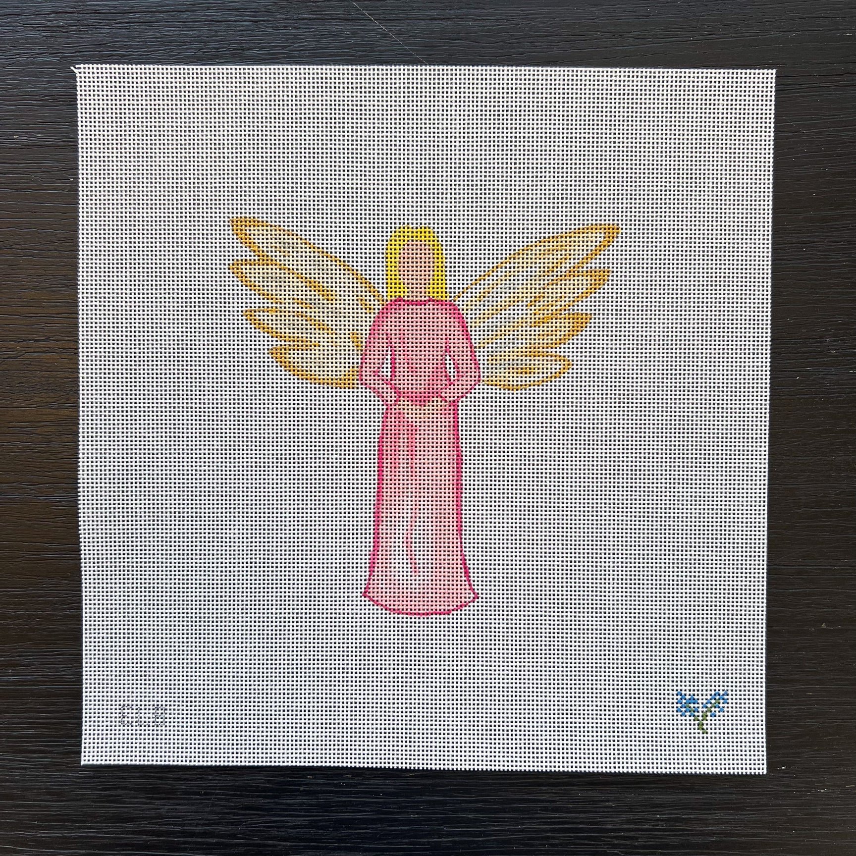 Celestial Angel Canvas - Pink
