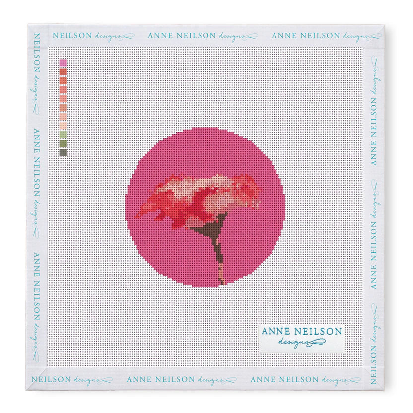 Praise Watercolor Round Canvas