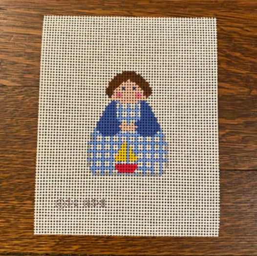 August Angel Canvas