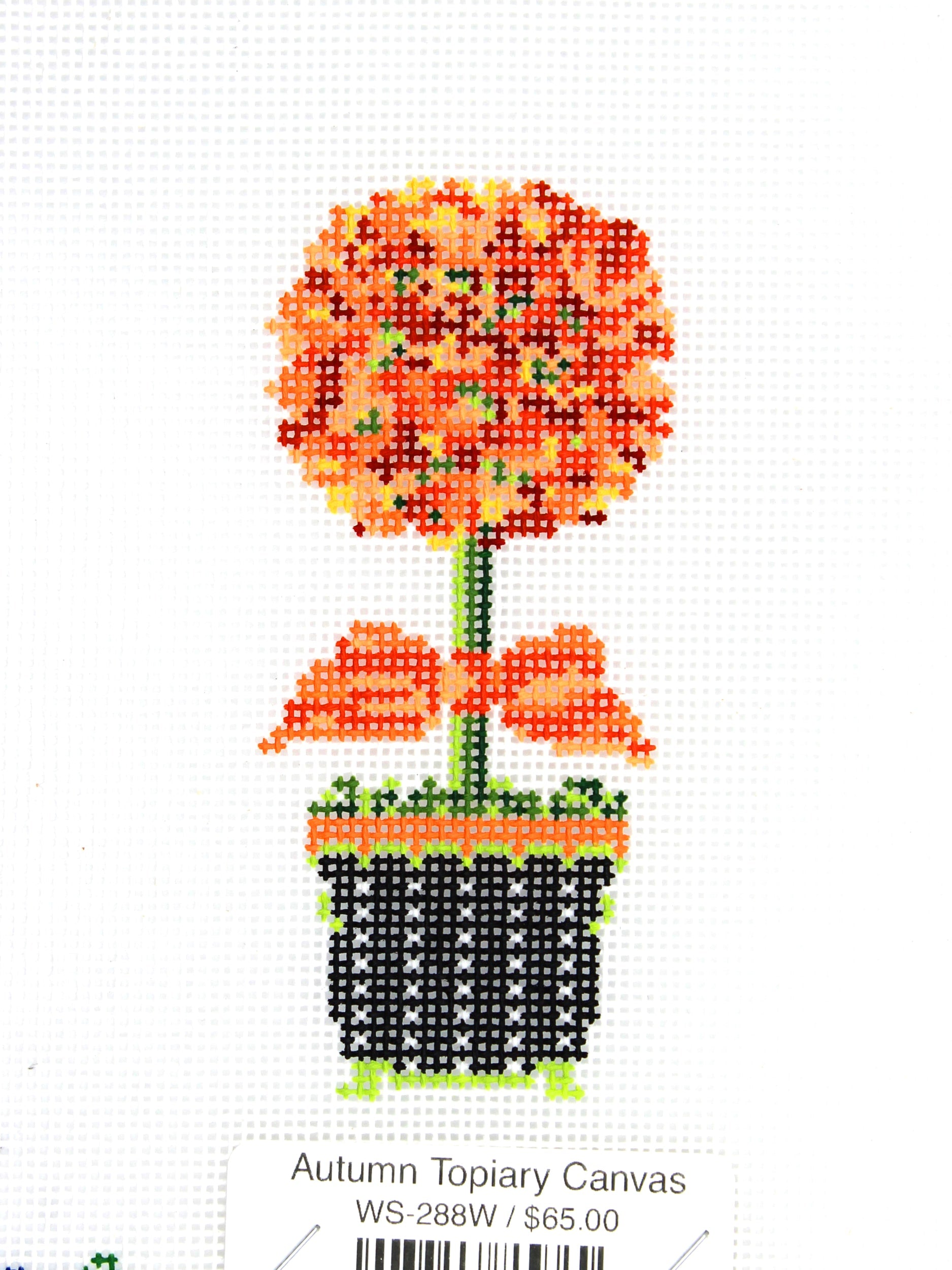 Autumn Topiary Canvas