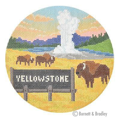 Explore America Canvas - Yellowstone