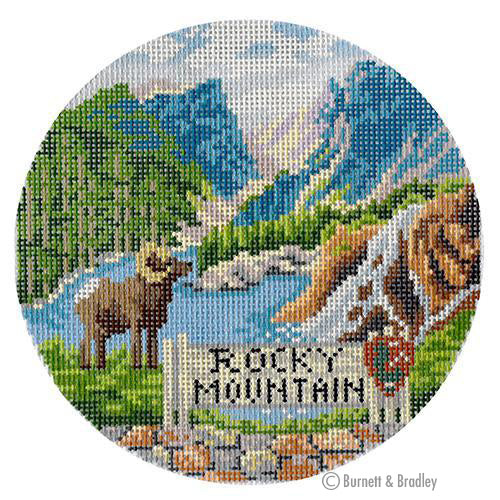 Explore America Canvas - Rocky Mountain