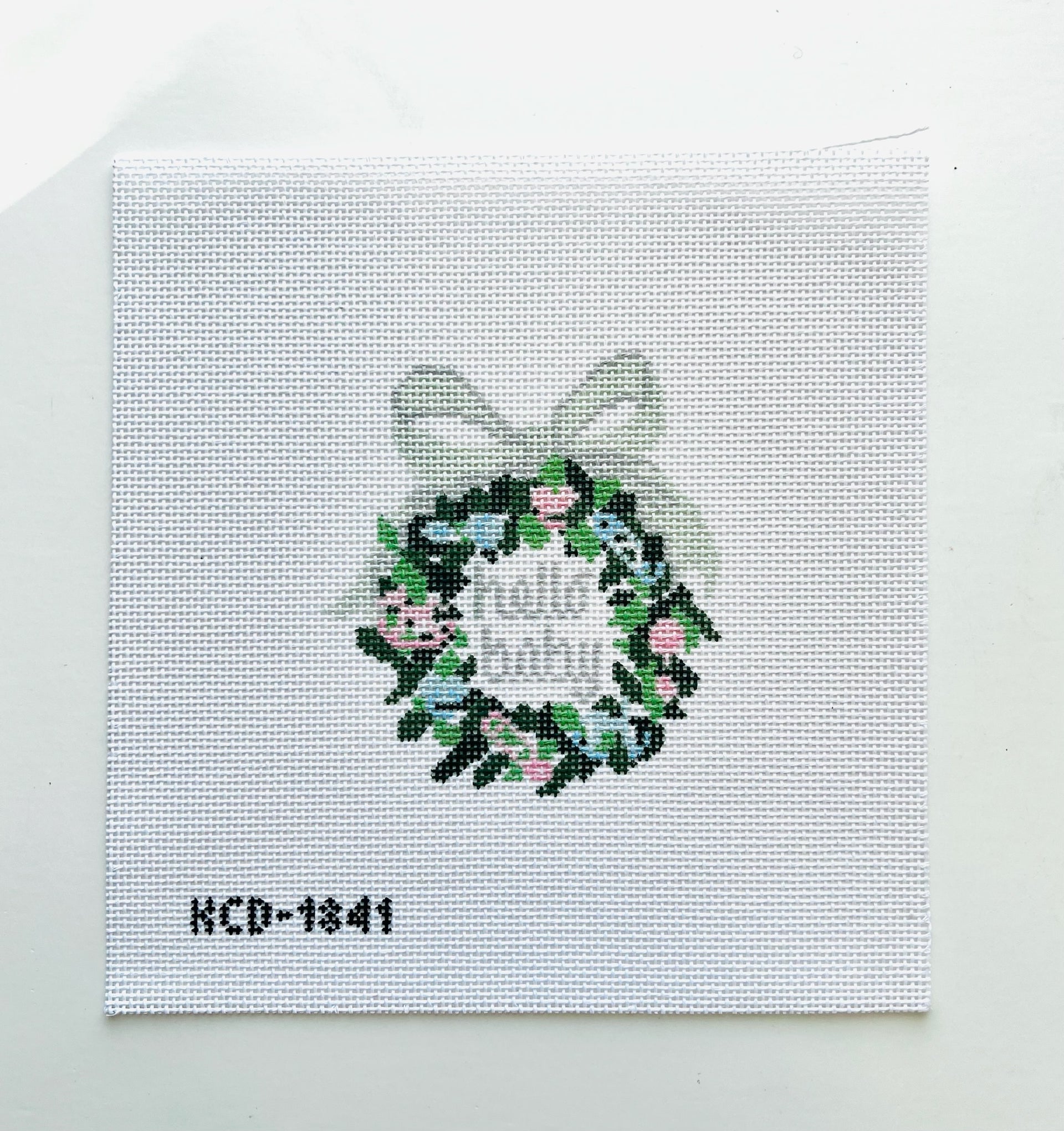 Hello Baby Wreath Canvas
